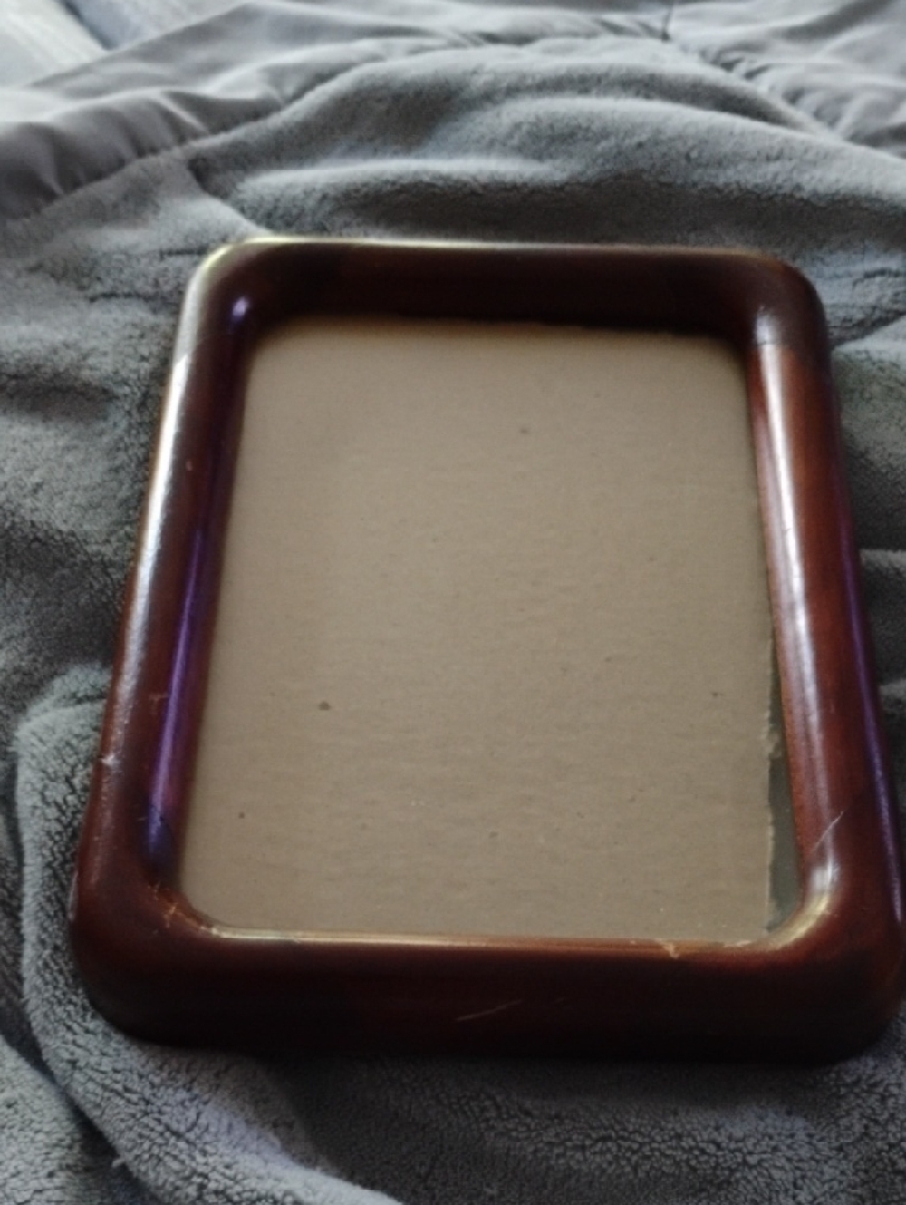 Vintage Wooden Picture Frame in Brown